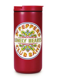 Метална термо чаша за път - Бийтълс, Sgt Pepper